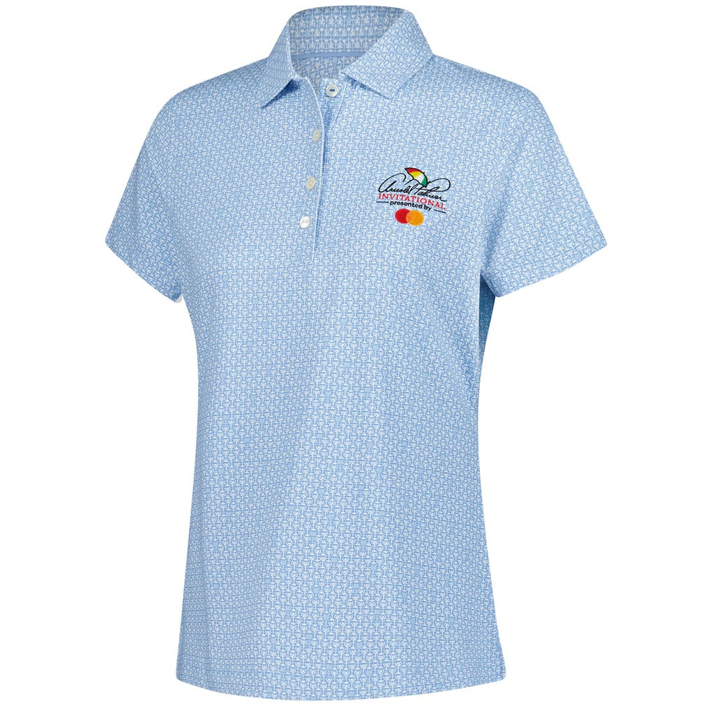  Arnold Palmer Invitational Peter Millar Women's Mar-Tee-Ni Break Polo - Light Blue